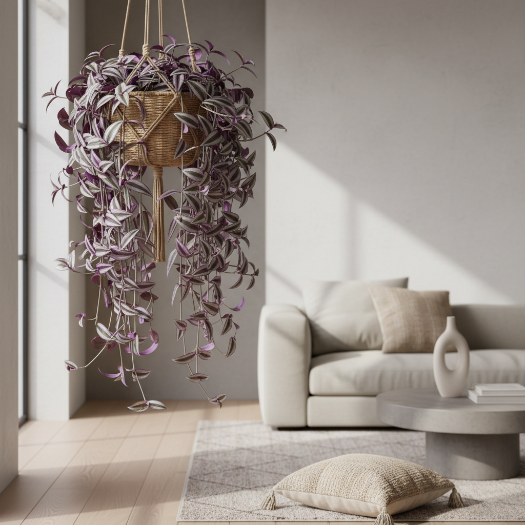 Tradescantia décor styling