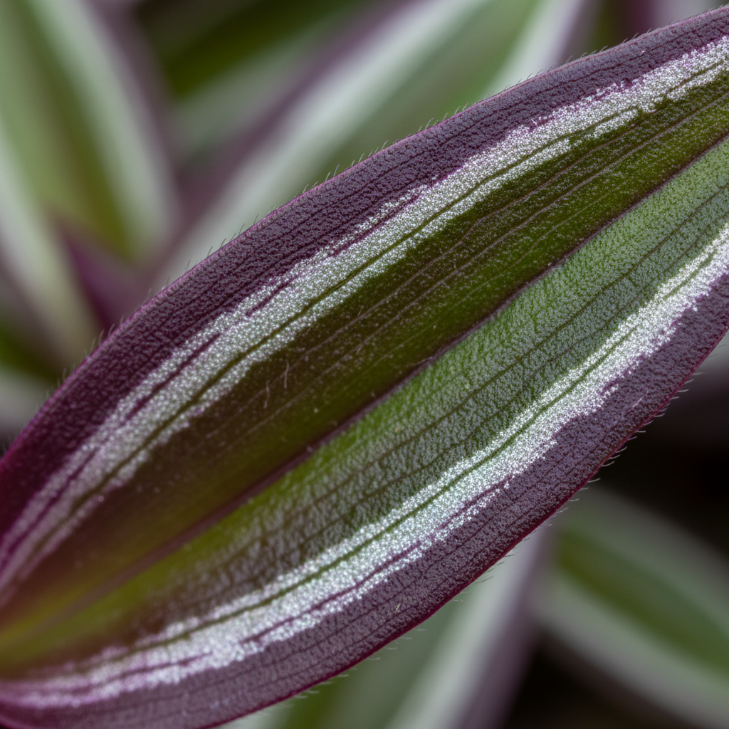 Tradescantia macro detail